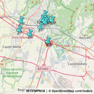Mappa Via Luigi Galvani, 25010 San Zeno Naviglio BS, Italia (4.01273)