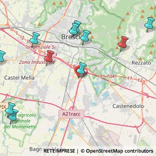 Mappa Via Luigi Galvani, 25010 San Zeno Naviglio BS, Italia (5.78455)