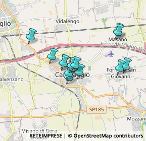 Mappa Via Michelangelo Merisi, 24043 Caravaggio BG, Italia (1.40692)