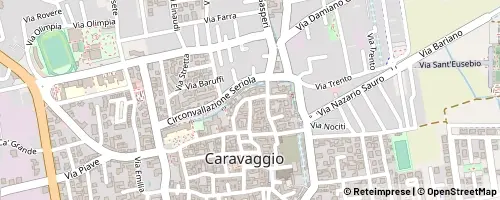 Mappa Caravaggio