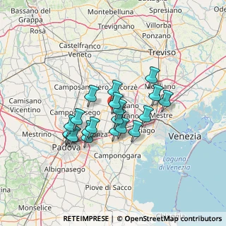 Mappa Via Chiesa, 30035 Mirano VE, Italia (10.738)