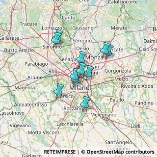 Mappa Via Bernardino de Conti, 20159 Milano MI, Italia (9.83818)