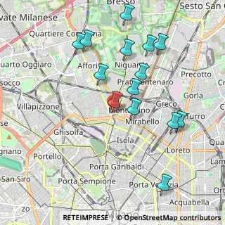Mappa Via Bernardino de Conti, 20159 Milano MI, Italia (2.03)