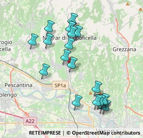 Mappa Via Magellano, 37024 Negrar di Valpolicella VR, Italia (3.931)