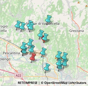 Mappa Via Magellano, 37024 Negrar di Valpolicella VR, Italia (3.843)
