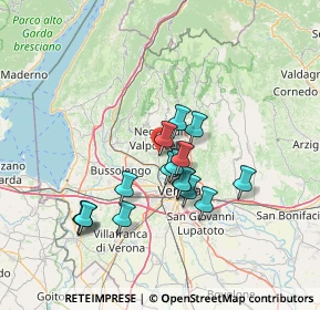 Mappa Via Magellano, 37024 Negrar di Valpolicella VR, Italia (11.72813)