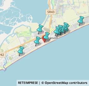 Mappa Via Bafile XIV accesso al mare, 30016 Lido di Jesolo VE, Italia (1.51273)