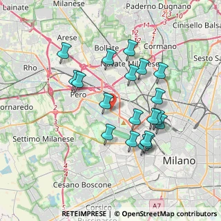 Mappa Via Privata Grosio, 20151 Milano MI, Italia (3.41632)