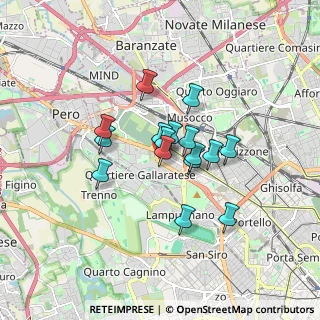 Mappa Via Privata Grosio, 20149 Milano MI, Italia (1.18813)