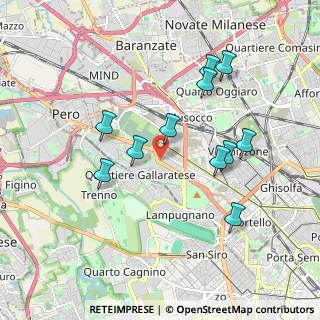 Mappa Via Privata Grosio, 20151 Milano MI, Italia (1.79182)