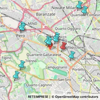 Mappa Via Privata Grosio, 20151 Milano MI, Italia (2.19083)