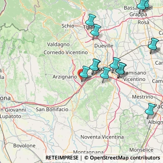 Mappa Via Giacomo Chilesotti, 36075 Montecchio Maggiore VI, Italia (19.55071)