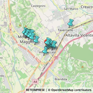 Mappa Via Giacomo Chilesotti, 36075 Montecchio Maggiore VI, Italia (1.32667)