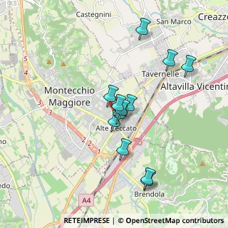 Mappa Via Giacomo Chilesotti, 36075 Montecchio Maggiore VI, Italia (1.5675)