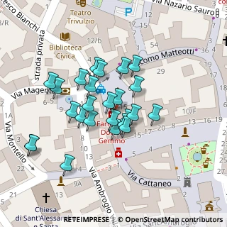 Mappa Piazza Vittorio Emanuele II, 20066 Melzo MI, Italia (0.024)