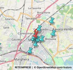 Mappa Via del Torrion, 30174 Venezia VE, Italia (1.47)