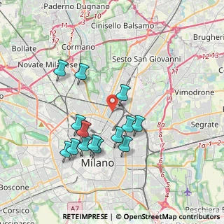 Mappa Via Dario Papa, 20125 Milano MI, Italia (3.50857)