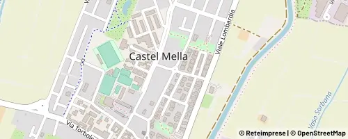 Mappa Castel Mella