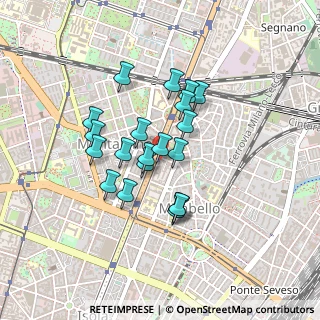 Mappa Viale Zara, 20125 Milano MI, Italia (0.3375)