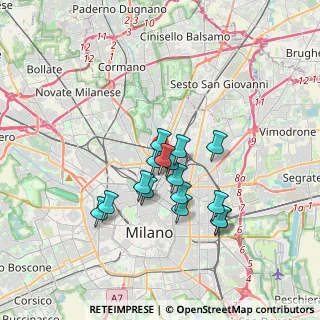 Mappa Viale Zara, 20125 Milano MI, Italia (2.77125)