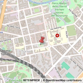Mappa Via Luigi Prinetti, 13, 20127 Milano, Milano (Lombardia)