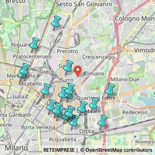 Mappa Via Padova, 20127 Milano MI, Italia (2.3695)