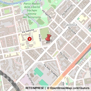 Mappa Via Prinetti, 47, 20127 Milano, Milano (Lombardia)