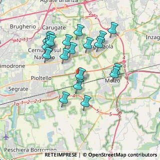 Mappa Via Enrico Fermi, 20060 Vignate MI, Italia (3.662)