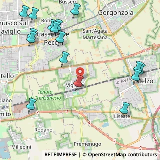 Mappa Via Enrico Fermi, 20060 Vignate MI, Italia (2.85563)