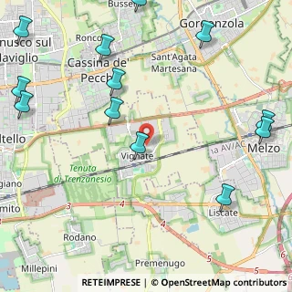 Mappa Via Enrico Fermi, 20060 Vignate MI, Italia (2.9725)