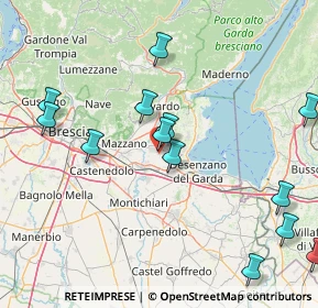 Mappa Via Monteroseo, 25081 Bedizzole BS, Italia (18.73538)
