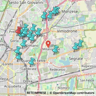 Mappa Residenza Cedri, 20090 Segrate MI, Italia (2.339)