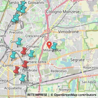 Mappa Residenza Cedri, 20090 Segrate MI, Italia (3.16769)