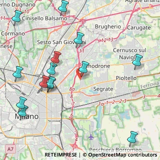 Mappa Residenza Cedri, 20090 Segrate MI, Italia (5.36714)