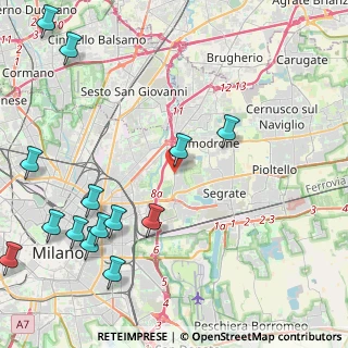 Mappa Residenza Cedri, 20090 Segrate MI, Italia (6.00333)