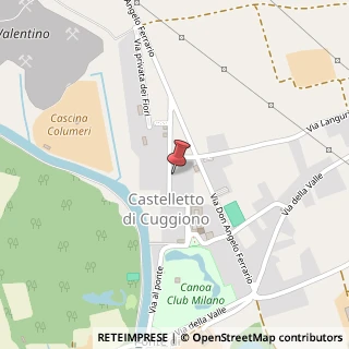 Mappa Piazza Castelletto, 20, 20012 Cuggiono, Milano (Lombardia)