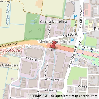 Mappa Via Cassanese, 1, 20096 Arese, Milano (Lombardia)