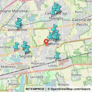 Mappa Via Cassanese, 20096 Pioltello MI, Italia (2.18588)
