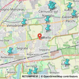 Mappa Via Cassanese, 20096 Pioltello MI, Italia (3.35583)