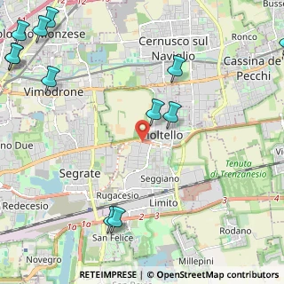 Mappa Via Cassanese, 20096 Pioltello MI, Italia (3.33)