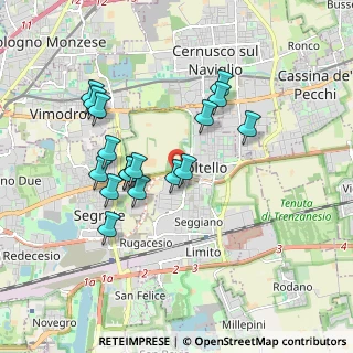 Mappa Via Cassanese, 20096 Pioltello MI, Italia (1.65941)