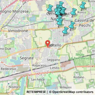 Mappa Via Cassanese, 20096 Pioltello MI, Italia (2.92063)