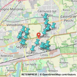 Mappa Via Cassanese, 20096 Pioltello MI, Italia (1.577)