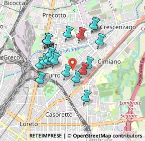 Mappa Via Scutari, 20132 Milano MI, Italia (0.7575)