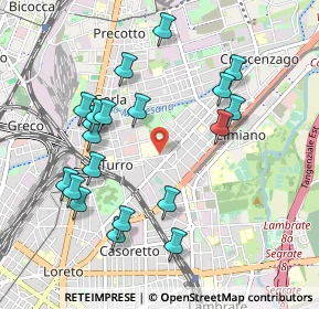 Mappa Via Scutari, 20132 Milano MI, Italia (1.011)