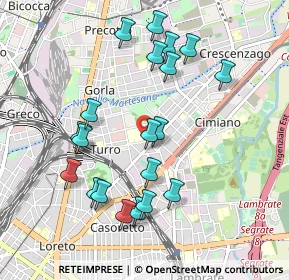 Mappa Via Scutari, 20132 Milano MI, Italia (0.971)