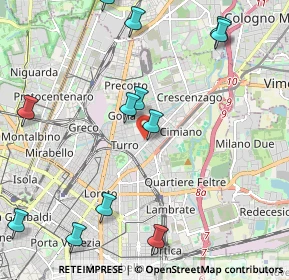 Mappa Via Scutari, 20132 Milano MI, Italia (2.57833)