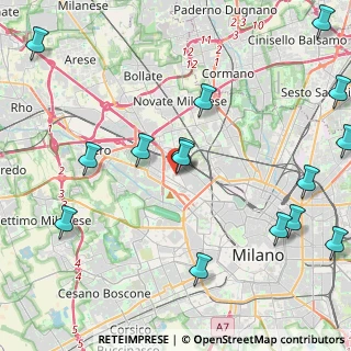 Mappa Via Vittorio Locchi, 20156 Milano MI, Italia (5.6)