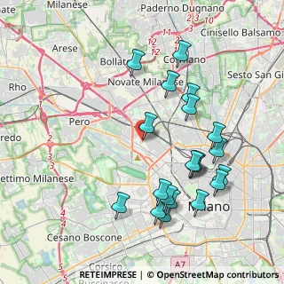 Mappa Via Vittorio Locchi, 20156 Milano MI, Italia (4.1605)