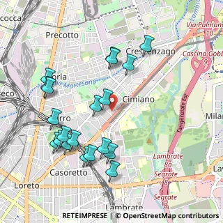 Mappa Via Privata Assab, 20132 Milano MI, Italia (1.064)